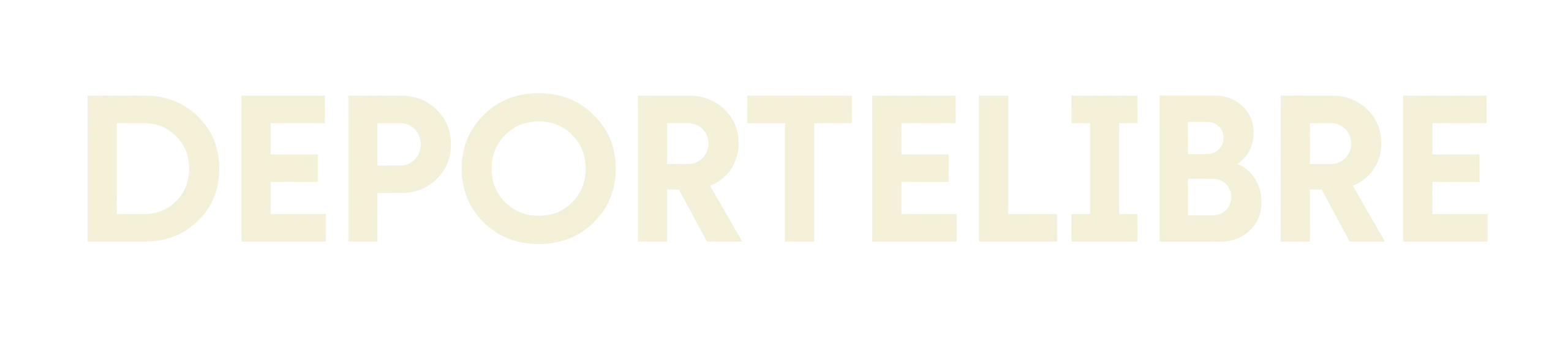 Logotipo de la empresa Deporte Libre que se dedica a recuperar espacios públicos para promover el deporte.